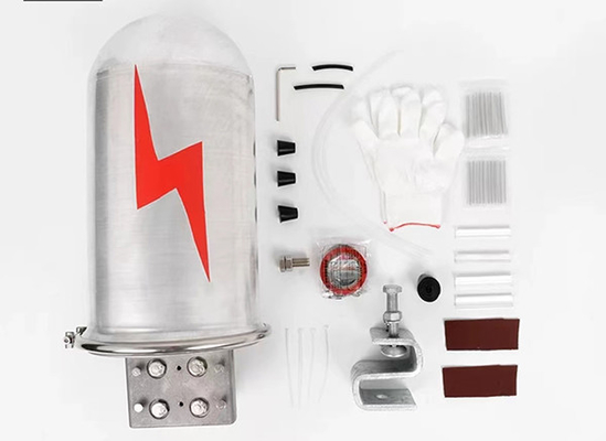 Hộp nối kim loại AJS cho phụ kiện phần cứng OPGW Niêm phong tốt Tài sản chống nước